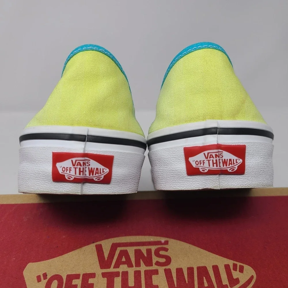 Vans Slip-On Sf Women 10 Multicolor Ombre Rainbow UltraCush VN0A3MVD4Y0